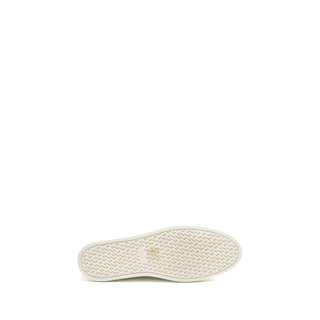 HERMES HOMME SNEAKER CALFSKIN WHITE / ORANGE