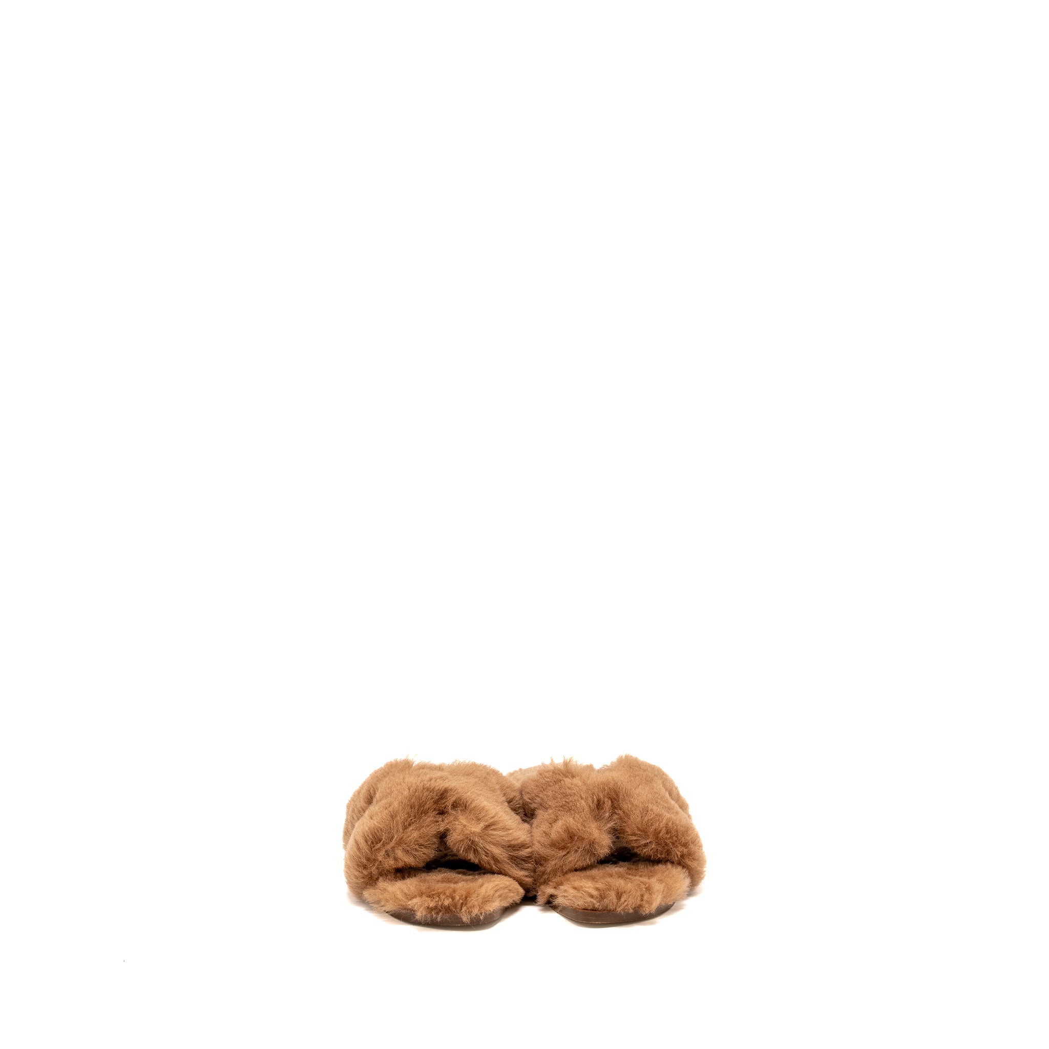HERMES ORAN SANDALS PEAU LAINEE MER NATUREL