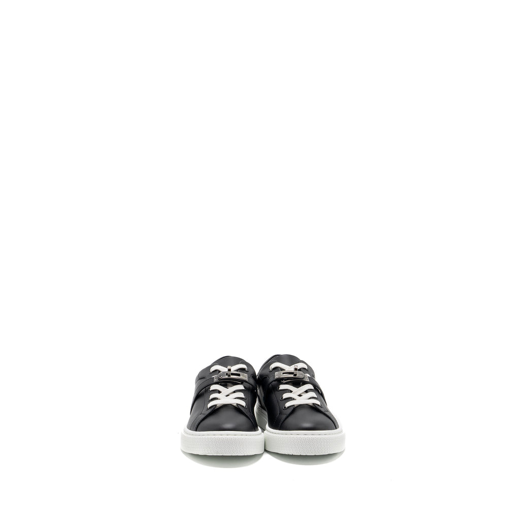 HERMES FEMME DAY SNEAKER CALFSKIN NOIR SHW