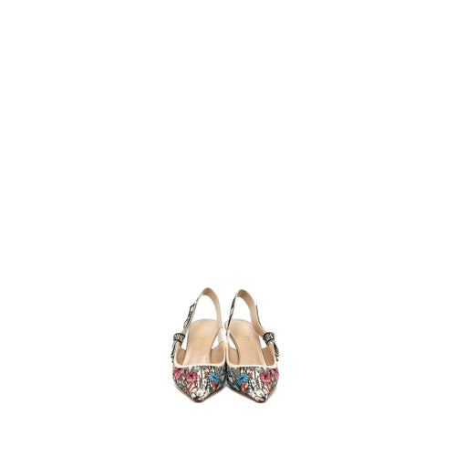 DIOR J’ADIOR SLINGBACK HEELS MULTICOLOUR