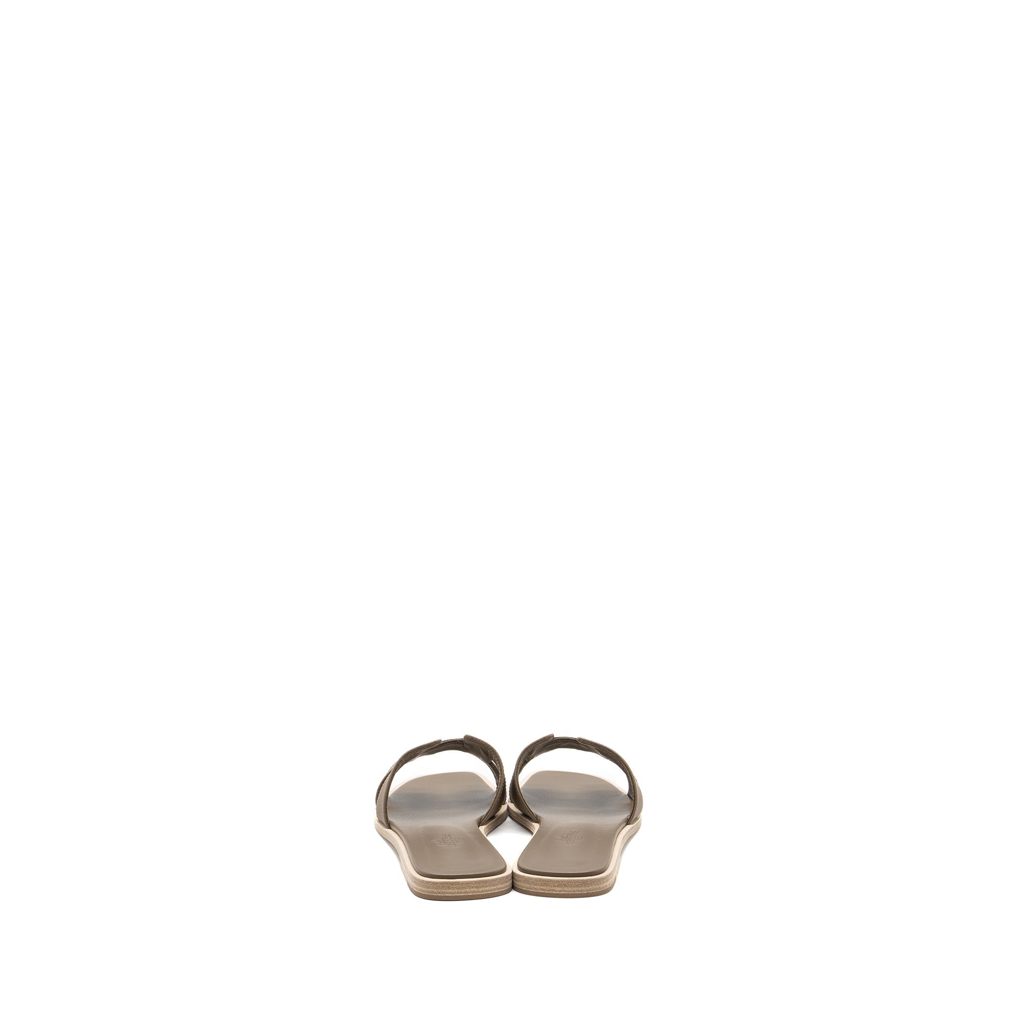 HERMES ORAN SANDAL EPSOM ETOUPE