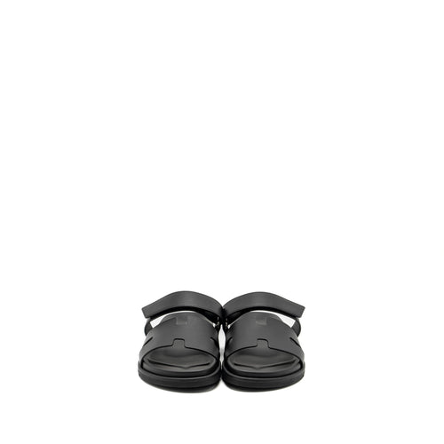 HERMES HOMME CHYPRE SANDALS BLACK