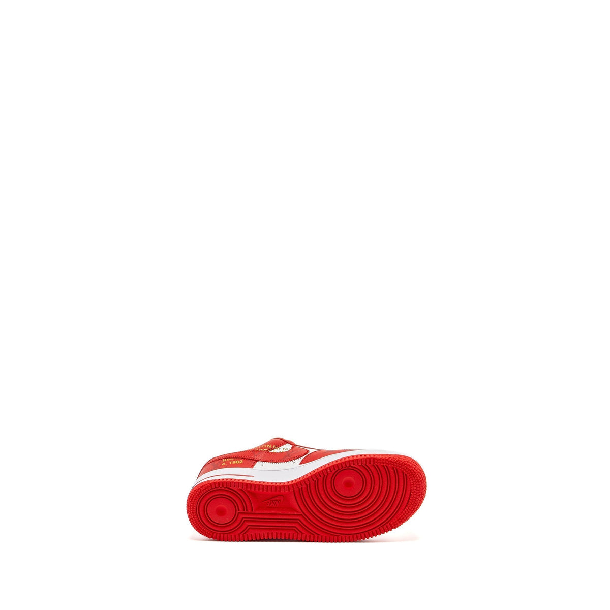 LOUIS VUITTON X NIKE US6 AIR FORCE LOW RED/WHITE LIMITED EDITION