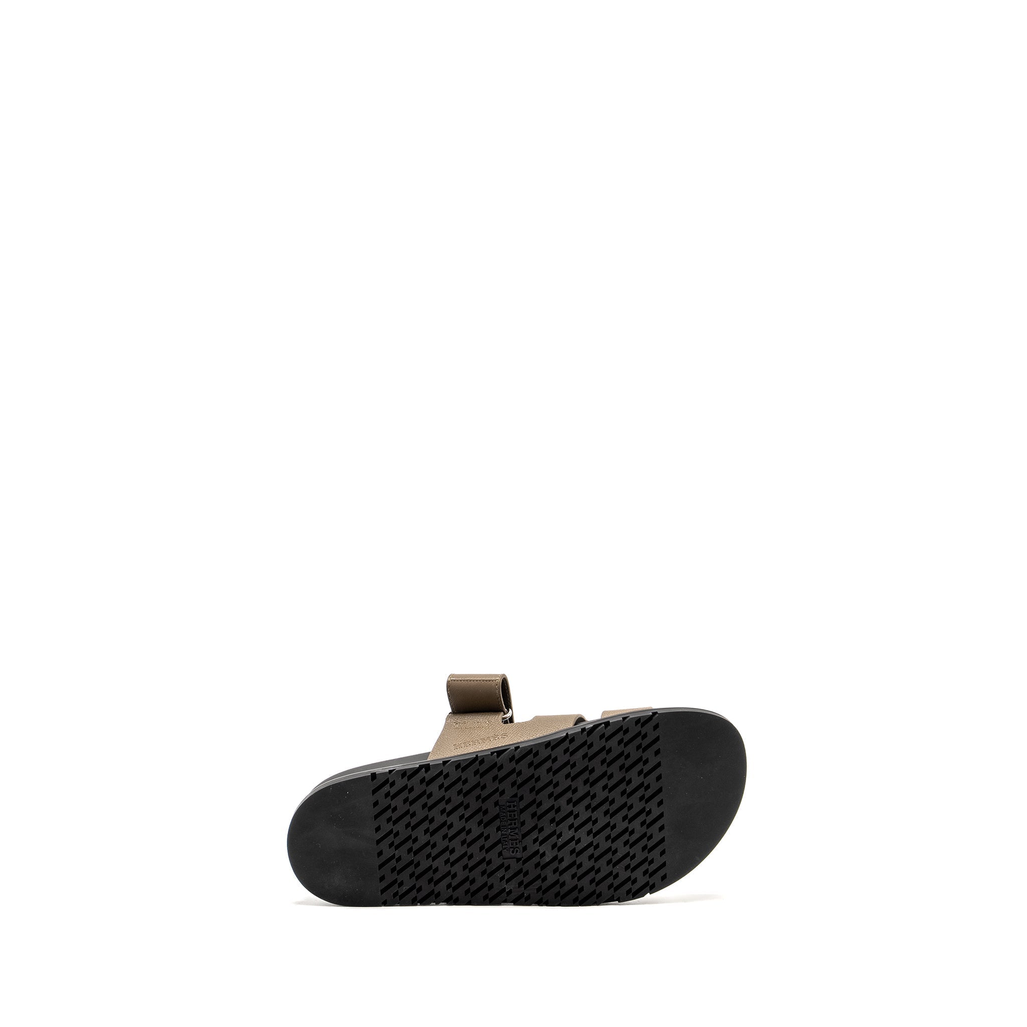 HERMES HOMME CHYPRE SANDALS EPSOM ETOUPE