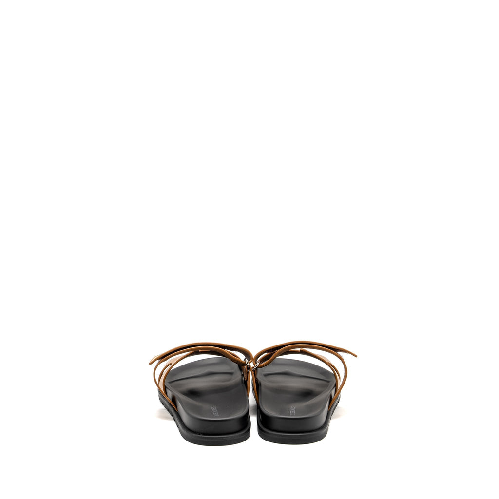 HERMES HOMME CHYPRE SANDALS NATUREL