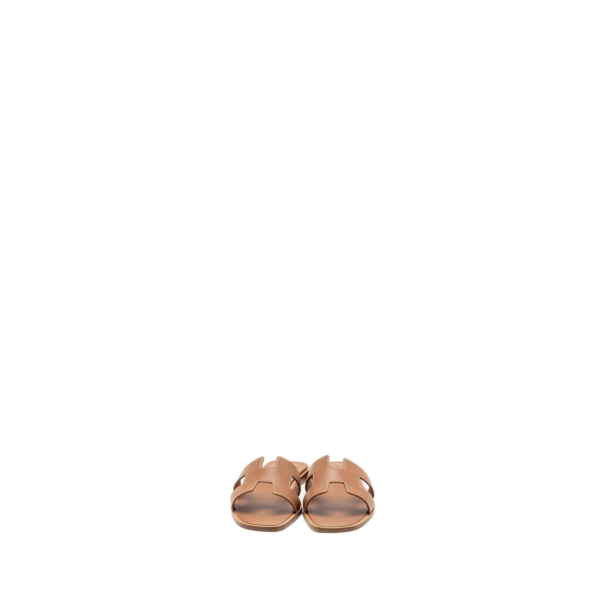 HERMES ORAN SANDAL GOLD