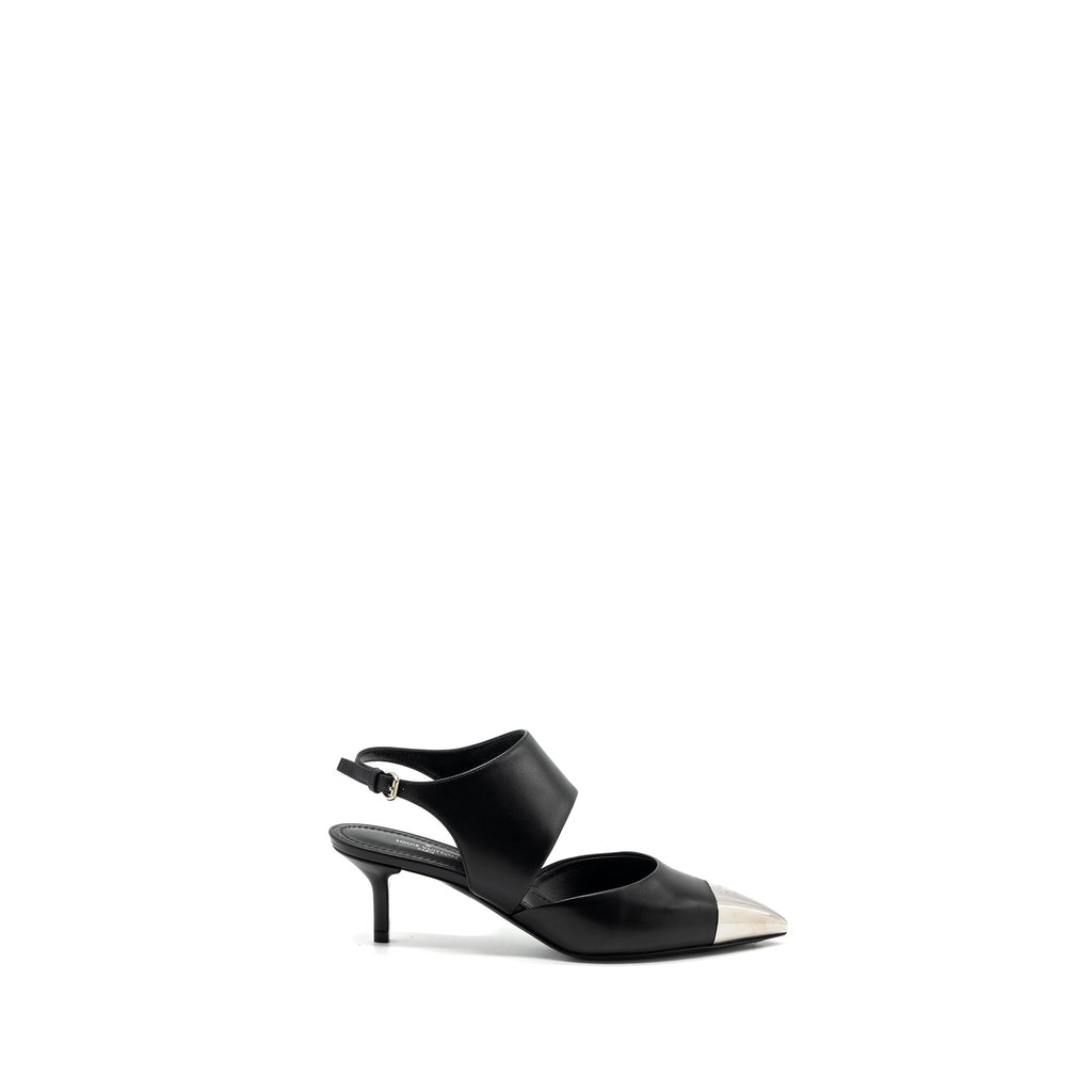 LOUIS VUITTON URBAN TWIST PUMP LEATHER BLACK SHW