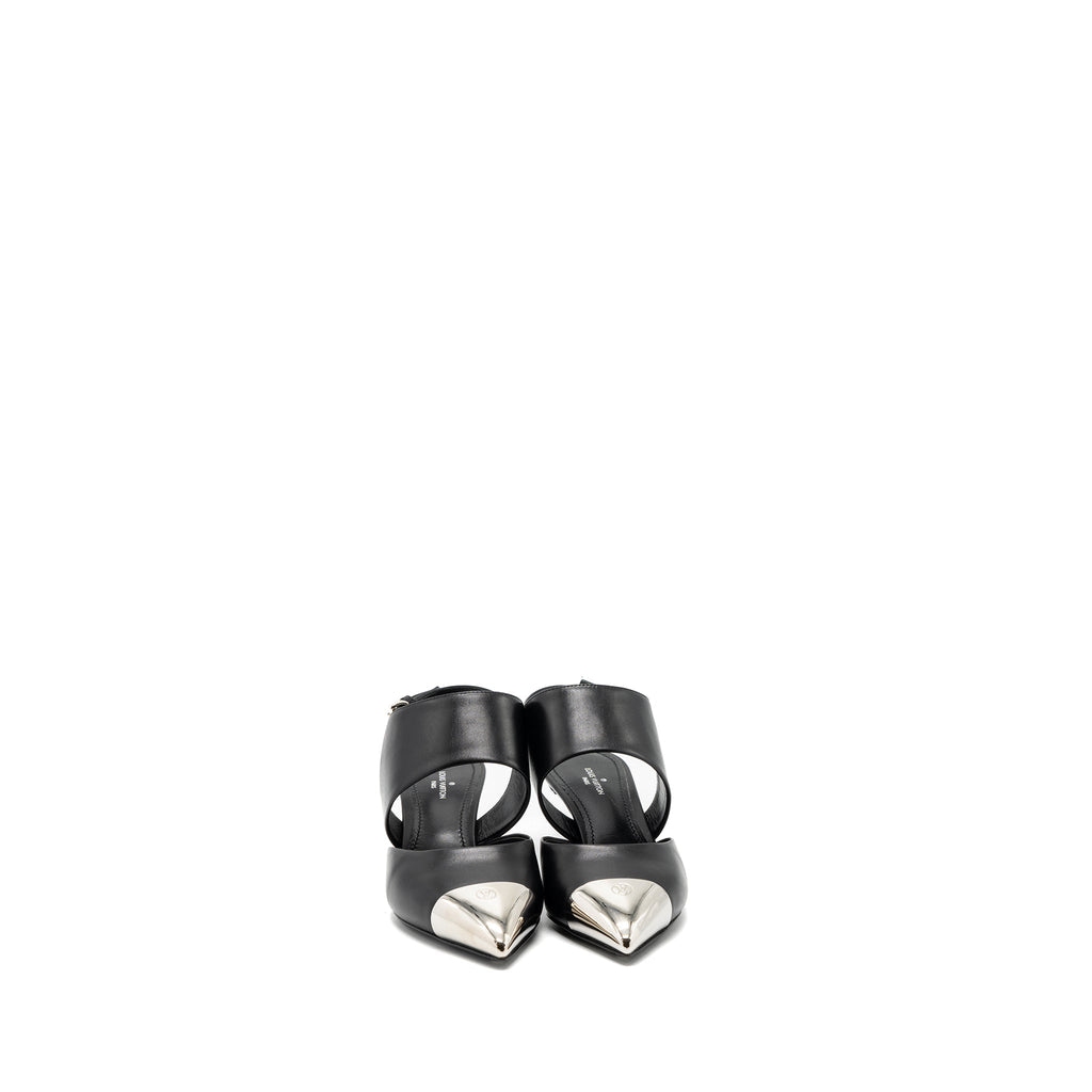 LOUIS VUITTON URBAN TWIST PUMP LEATHER BLACK SHW
