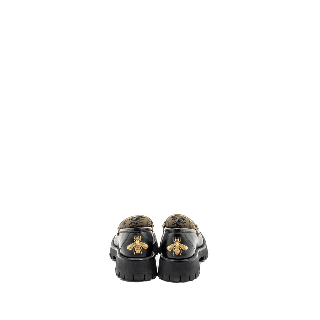 GUCCI JORDAN LOAFER CALFSKIN BLACK GHW