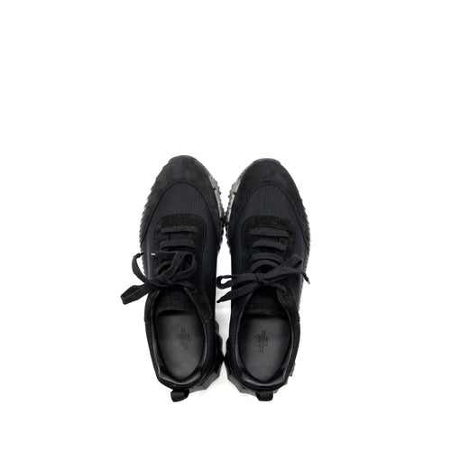 HERMES HOMME BOUNCING SNEAKER MESH/VELOURS BLACK
