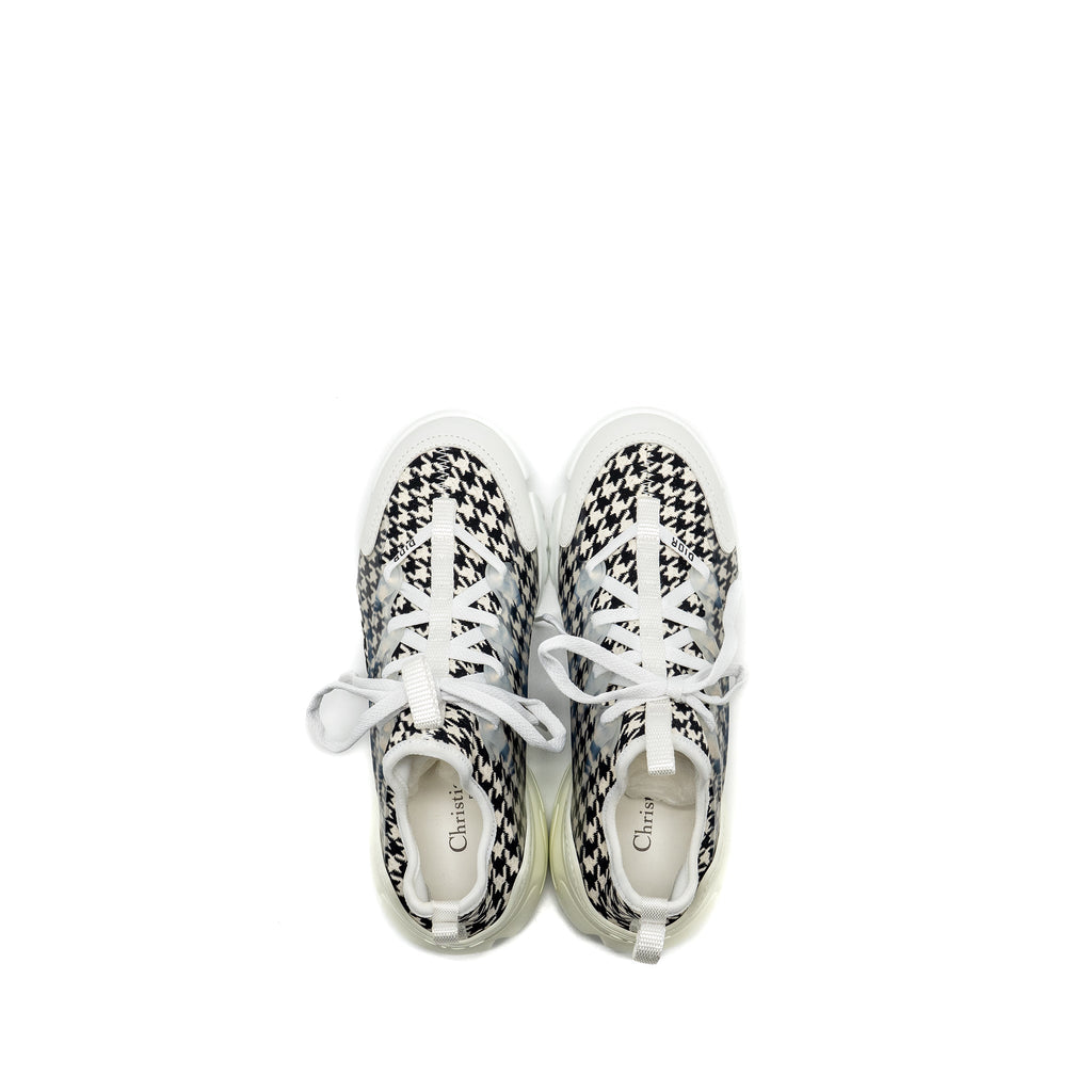 DIOR D-CONNECT SNEAKER HOUNDSTOOTH