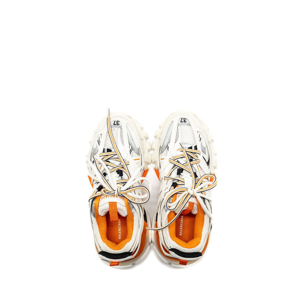 BALENCIAGA TRACK SNEAKERS WHITE/ORANGE