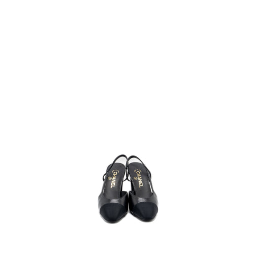 CHANEL SLINGBACK BLACK