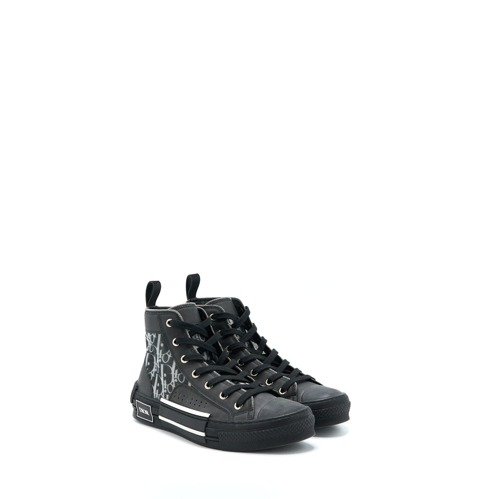 DIOR HIGH-TOP SNEAKER BLACK/MULTICOLOUR