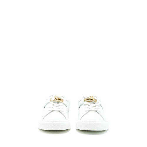 HERMES FEMME DAY SNEAKER CALFSKIN WHITE GHW