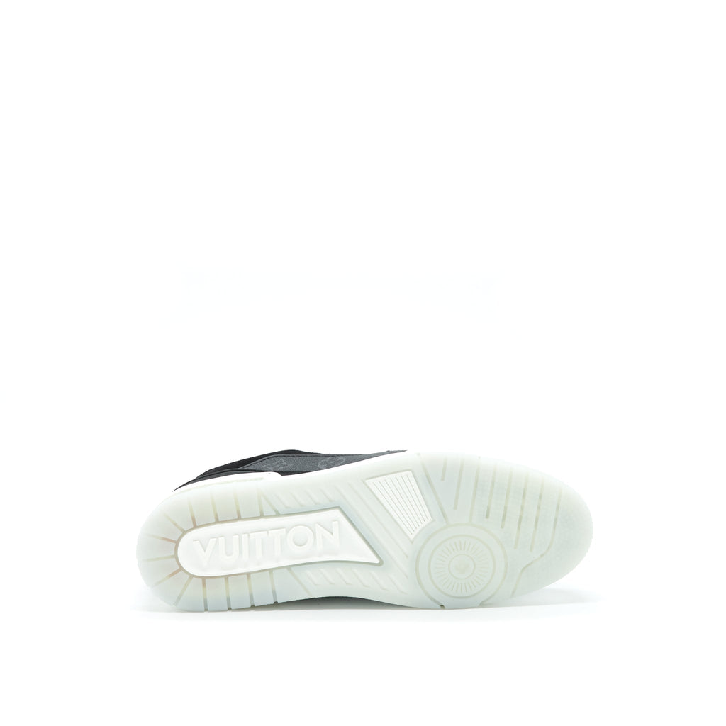 LOUIS VUITTON MEN’S TRAINER SNEAKER MONOGRAM BLACK
