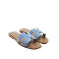 HERMES ORAN SANDAL DENIM
