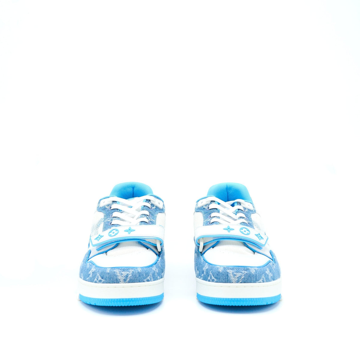 LOUIS VUITTON TRAINER LIMITED EDITION DENIM LIGHT BLUE