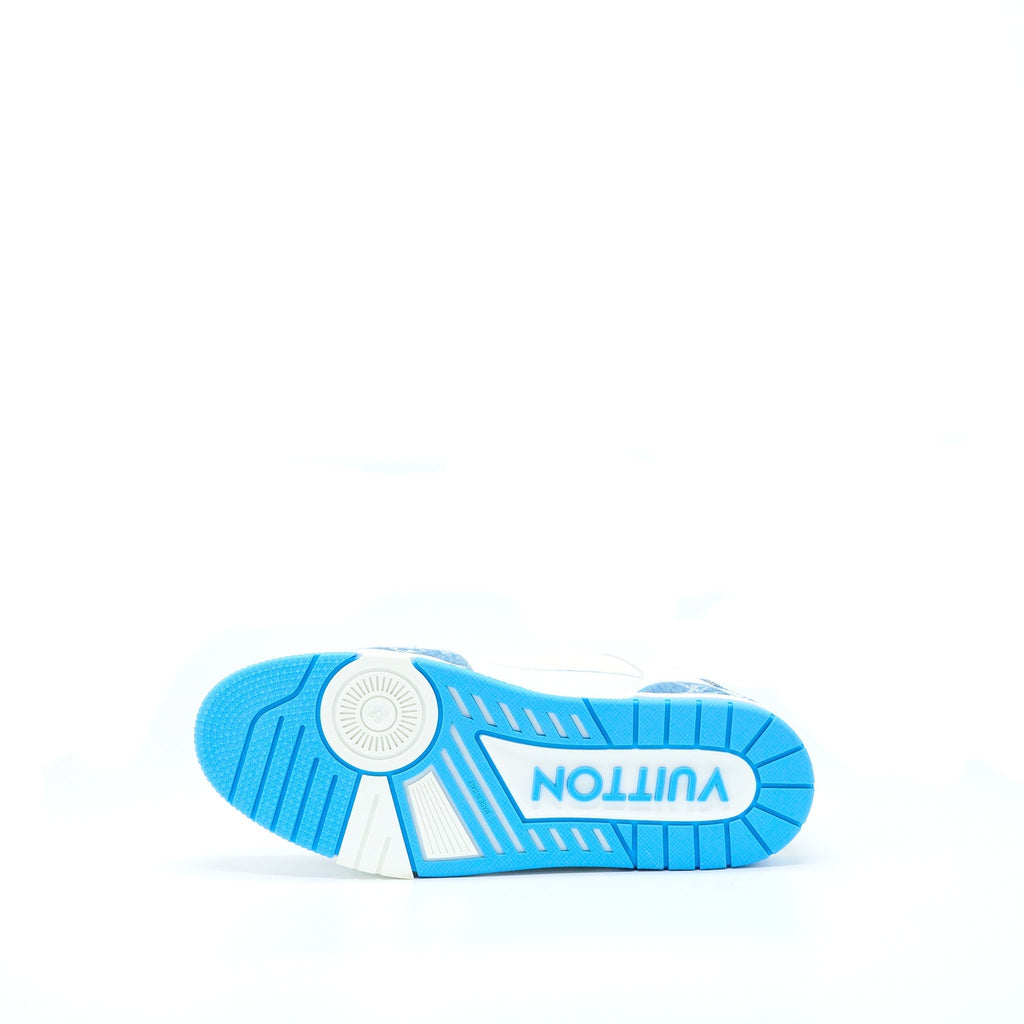 LOUIS VUITTON TRAINER LIMITED EDITION DENIM LIGHT BLUE