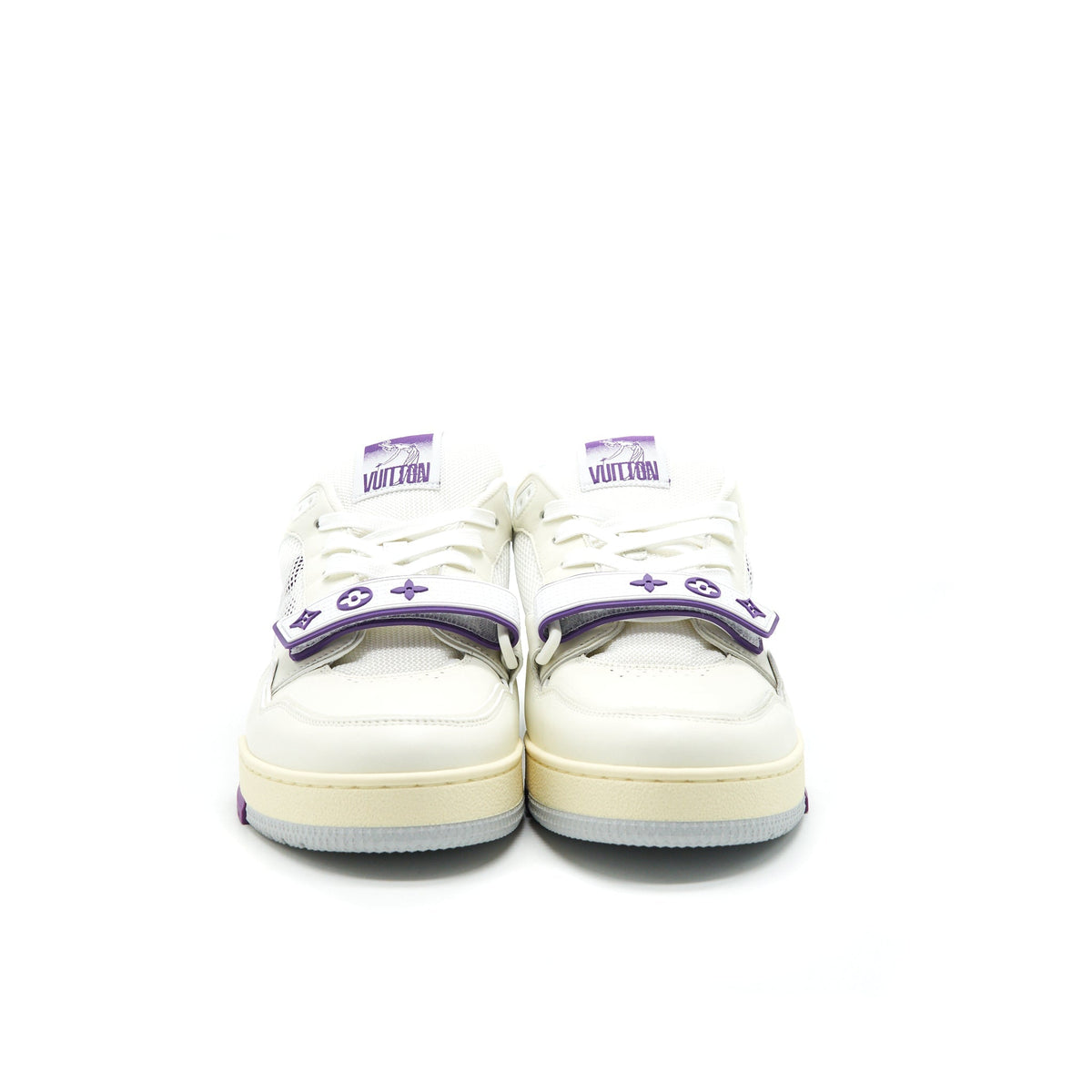 LOUIS VUITTON TRAINER SNEAKER VIOLET MESH