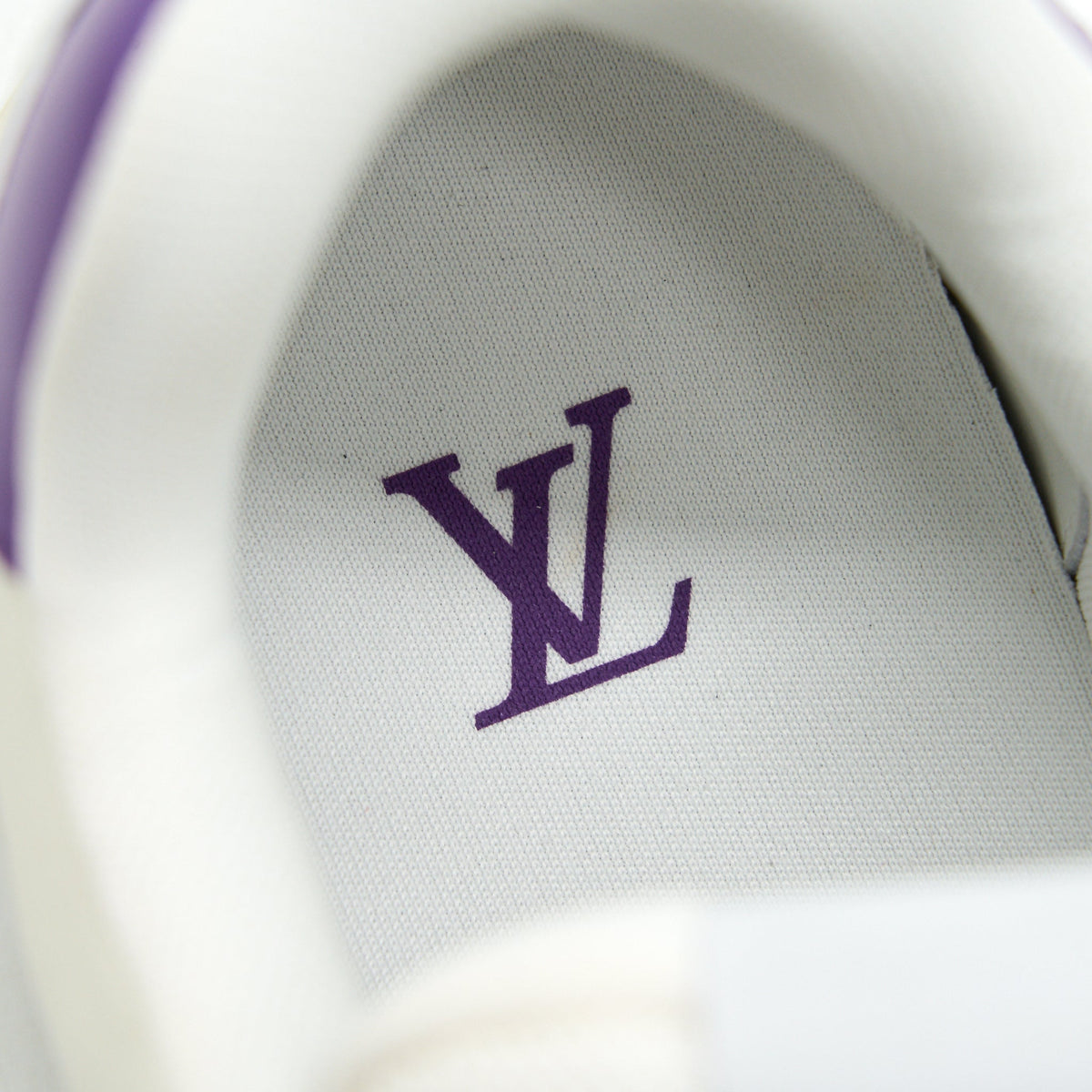 LOUIS VUITTON TRAINER SNEAKER VIOLET MESH