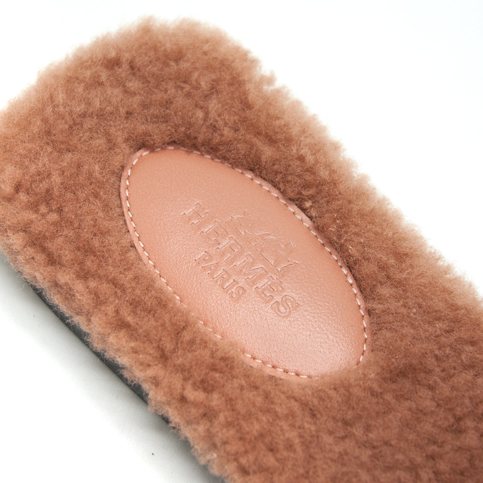 HERMES SANDAL ORAN PEAU LANIENEE ROSE AUBE