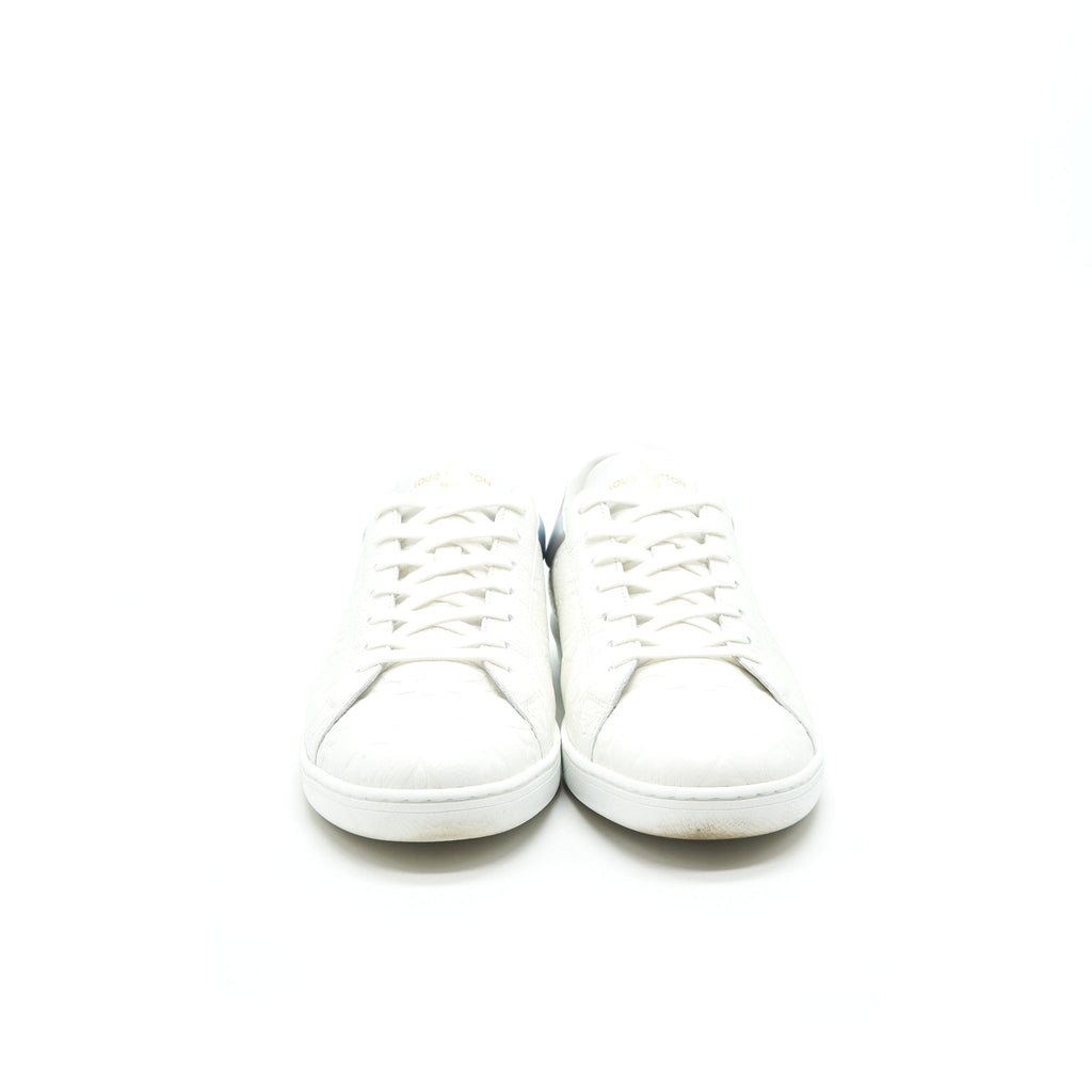 LOUIS VUITTON MEN'S SNEAKER LUXEMBOURG SNEAKER WHITE MONOGRAM