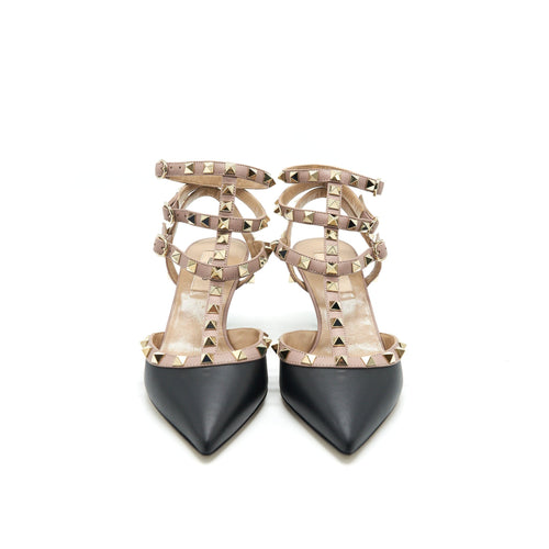 VALENTINO GARAVANI ROCKSTUD CAGED PUMP 65MM