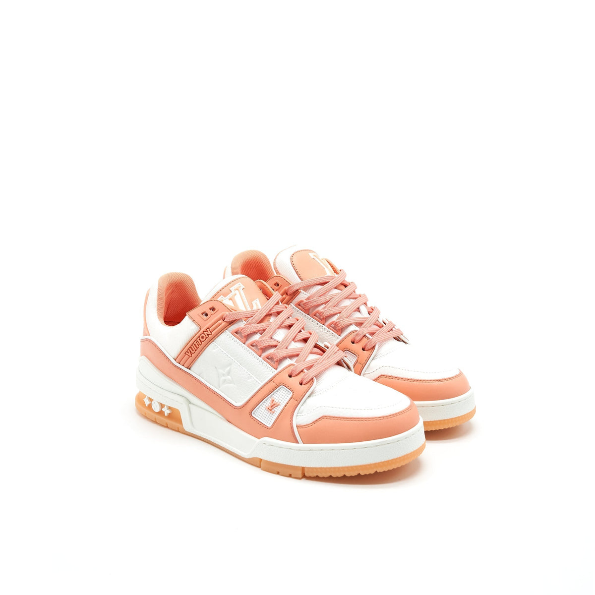 LOUIS VUITTON NEON LV TRAINER SNEAKERS