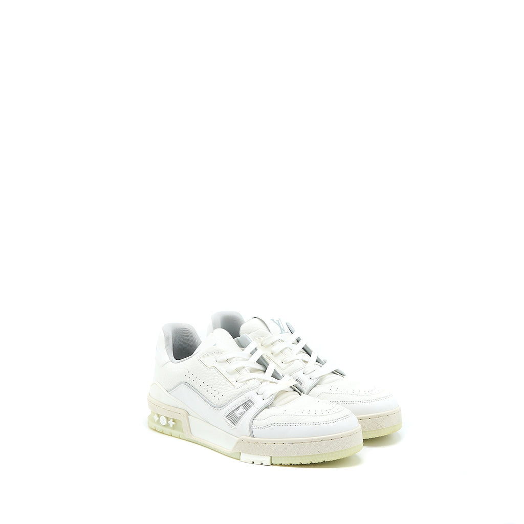 LOUIS VUITTON TRAINER SNEAKER CALFSKIN WHITE
