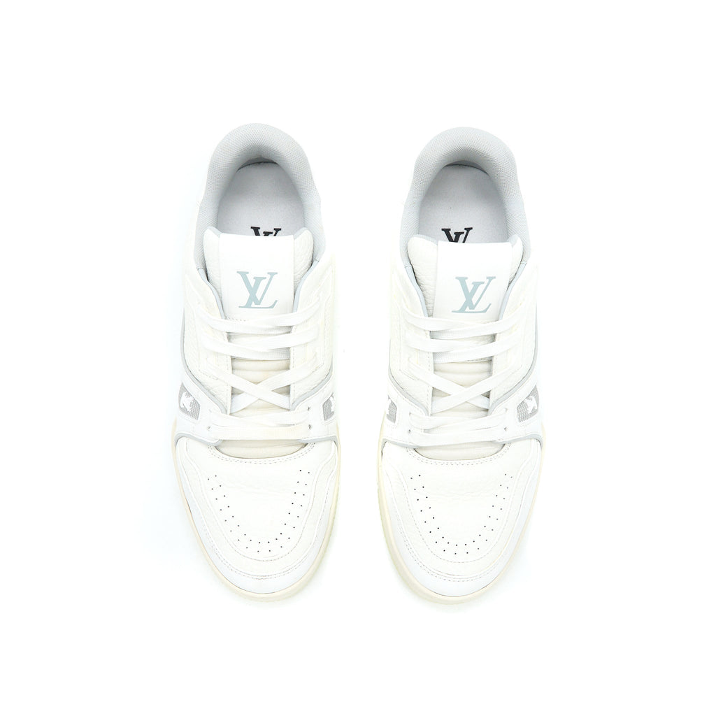 LOUIS VUITTON TRAINER SNEAKER CALFSKIN WHITE