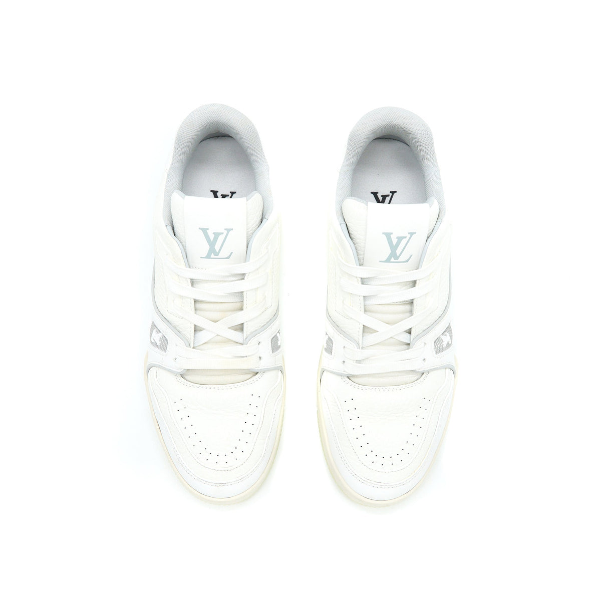 LOUIS VUITTON TRAINER SNEAKER CALFSKIN WHITE
