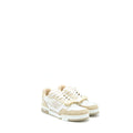 LOUIS VUITTON TRAINER SNEAKER MONOGRAM DENIM BEIGE
