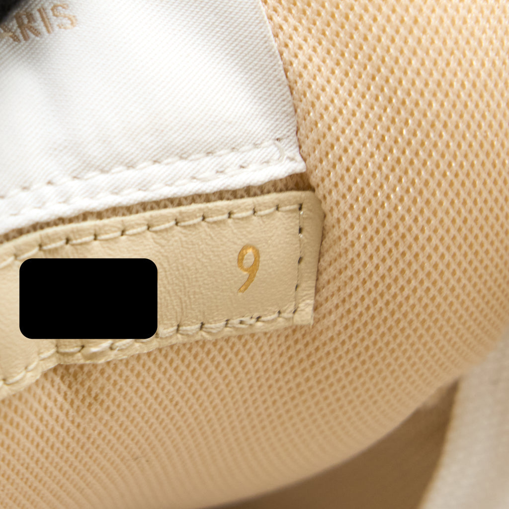 LOUIS VUITTON TRAINER SNEAKER MONOGRAM DENIM BEIGE