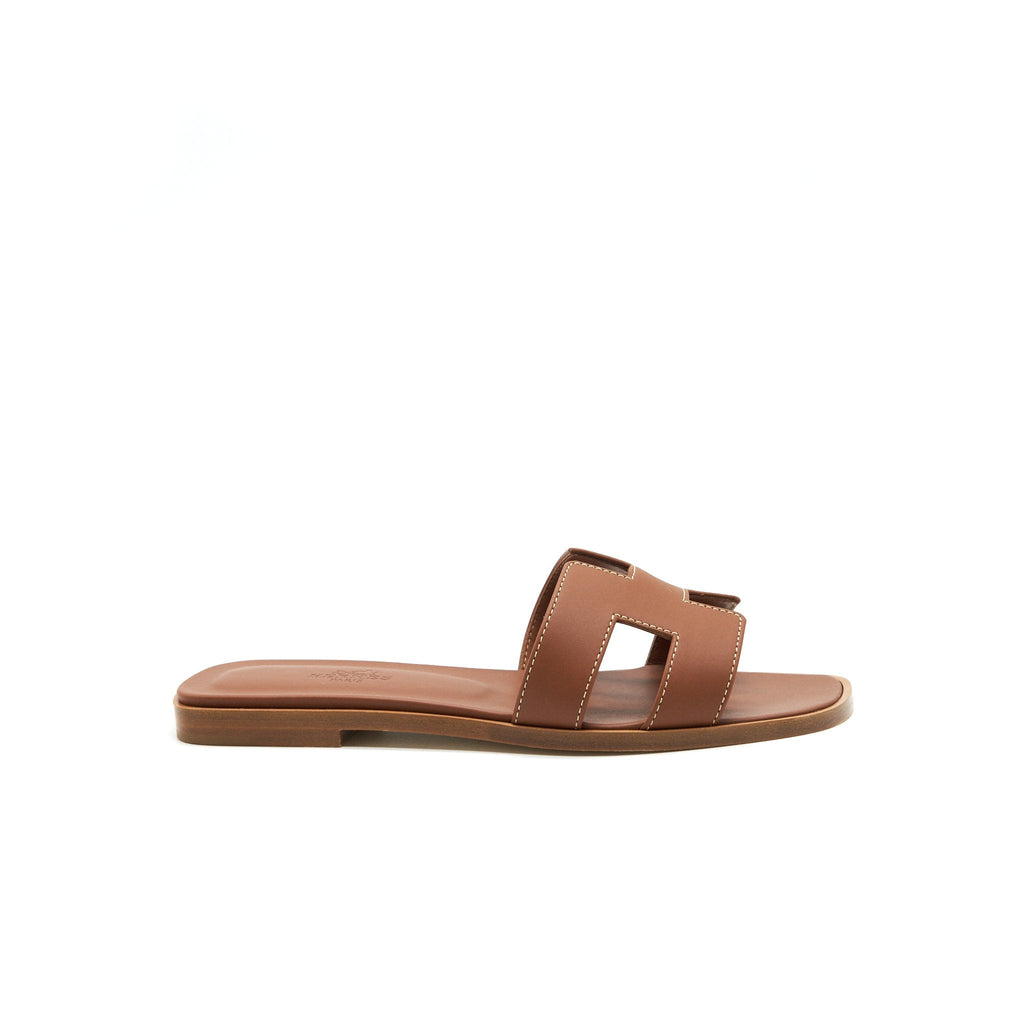 HERMES ORAN SANDAL GOLD NEW VERSION