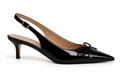 AMELIRA BLACK BOW ERIC KITTEN HEEL