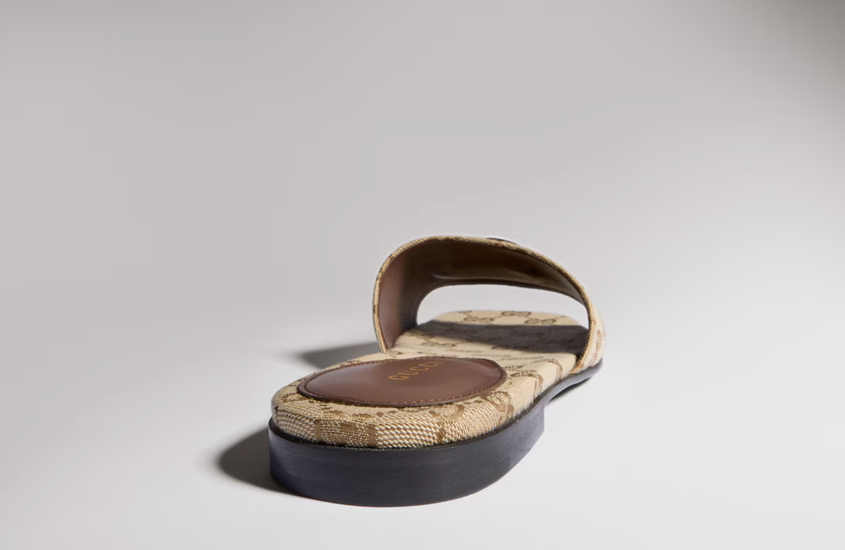 GUCCI SLIDE SANDAL WITH DOUBLE G