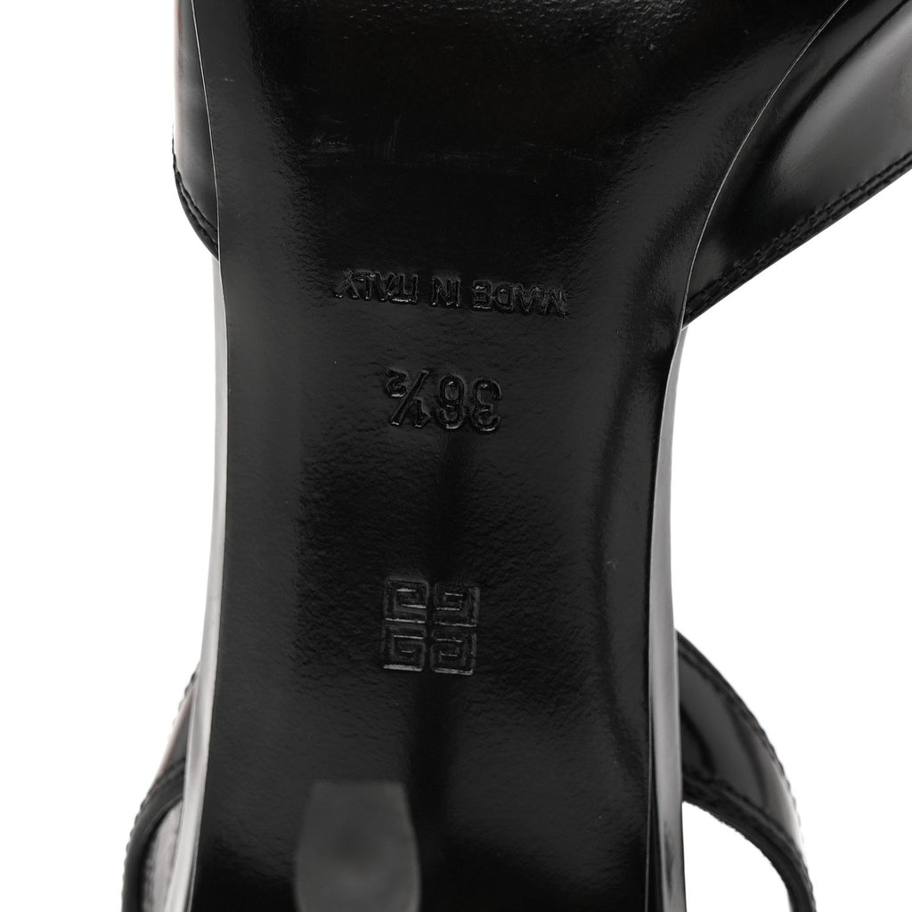 NAPPA VOYOU SLINGBACK 75MM SANDALS BLACK
