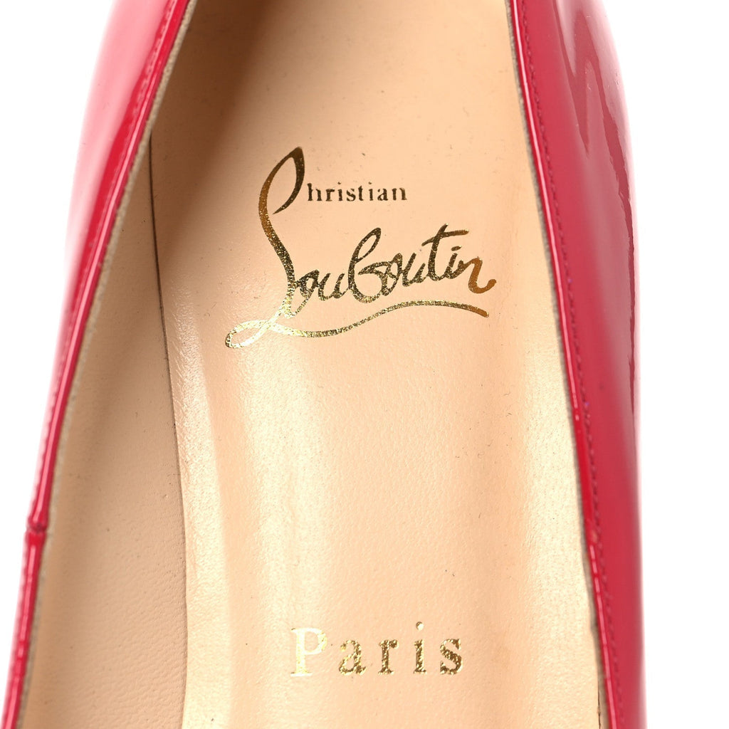 PATENT PIGALLE PLATO 120 PUMPS HOT PINK