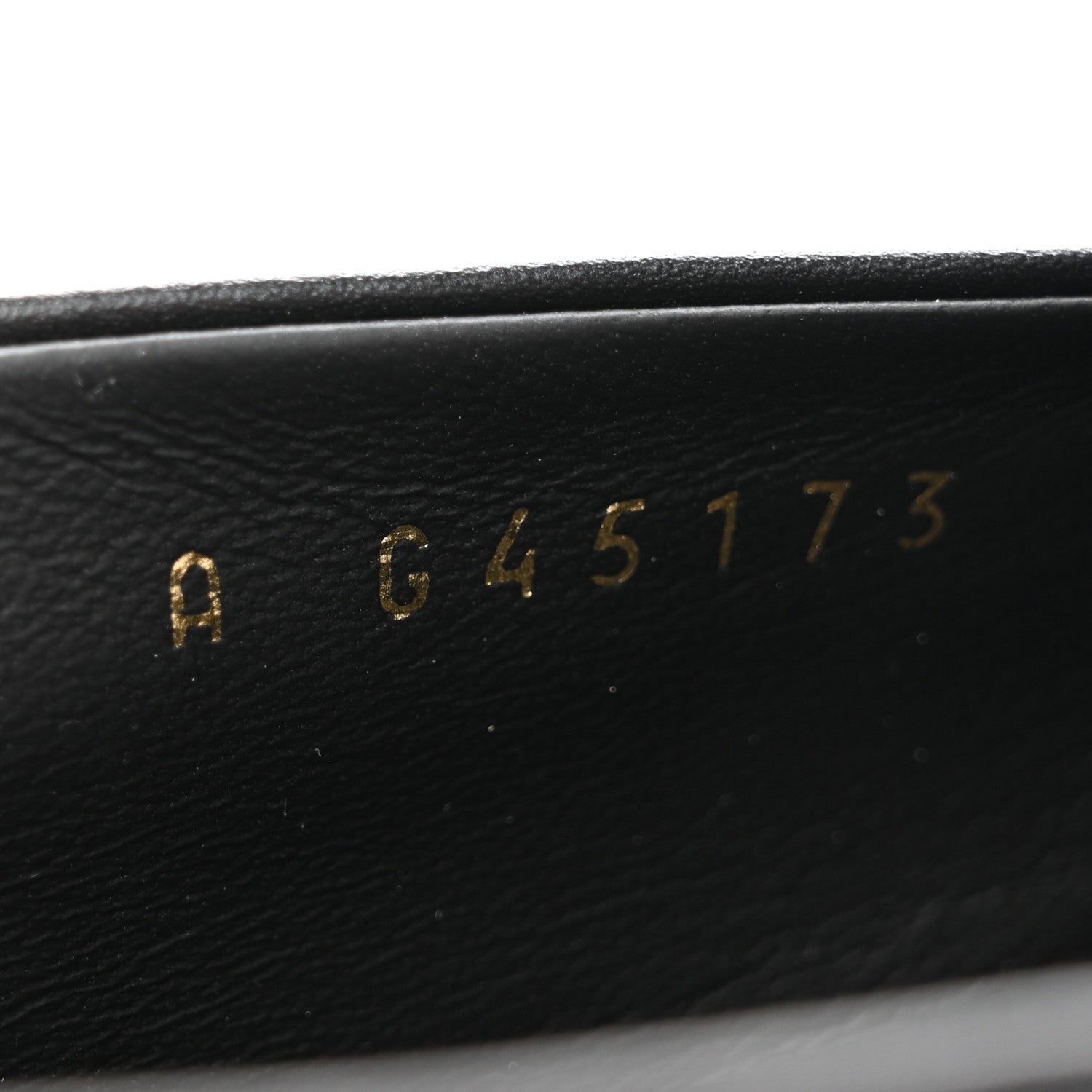 SHINY CALFSKIN METAL CC MOCASSIN LOAFERS BLACK