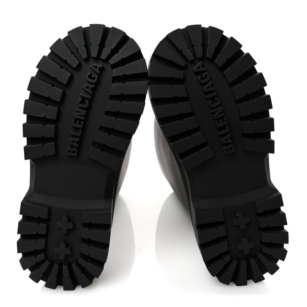 RUBBER BULLDOZER RAIN BOOTS BLACK