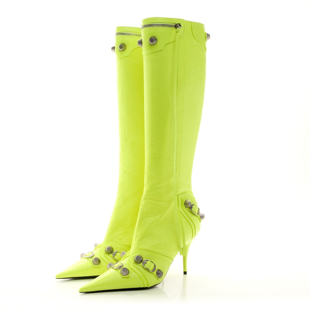 AGNEAU ARENA CAGOLE 90MM BOOTS FLUO YELLOW