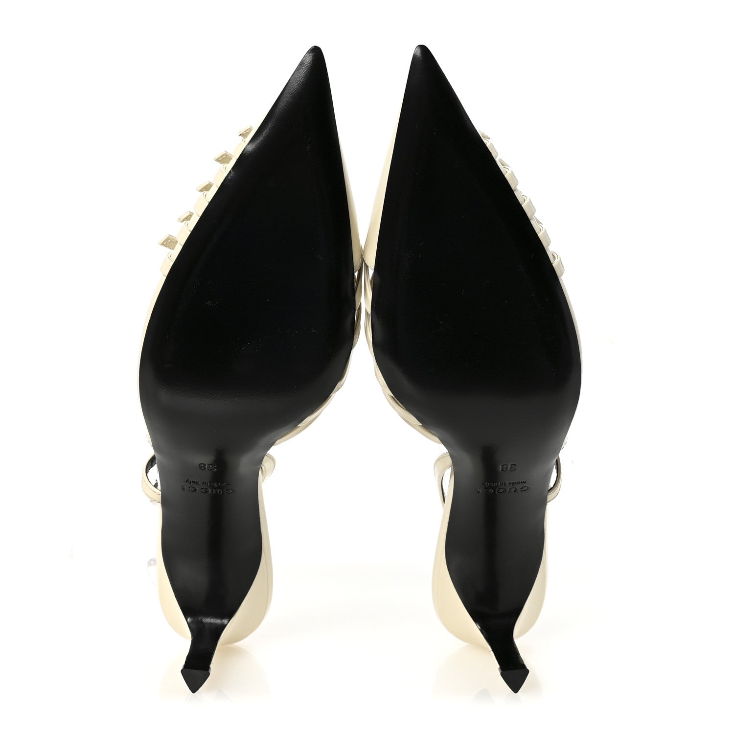 PATENT REGENTS SLINGBACK PUMPS NEW IVOIRE