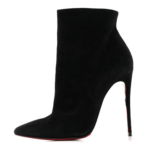 SUEDE SO KATE BOOTY 120 ANKLE BOOTS BLACK