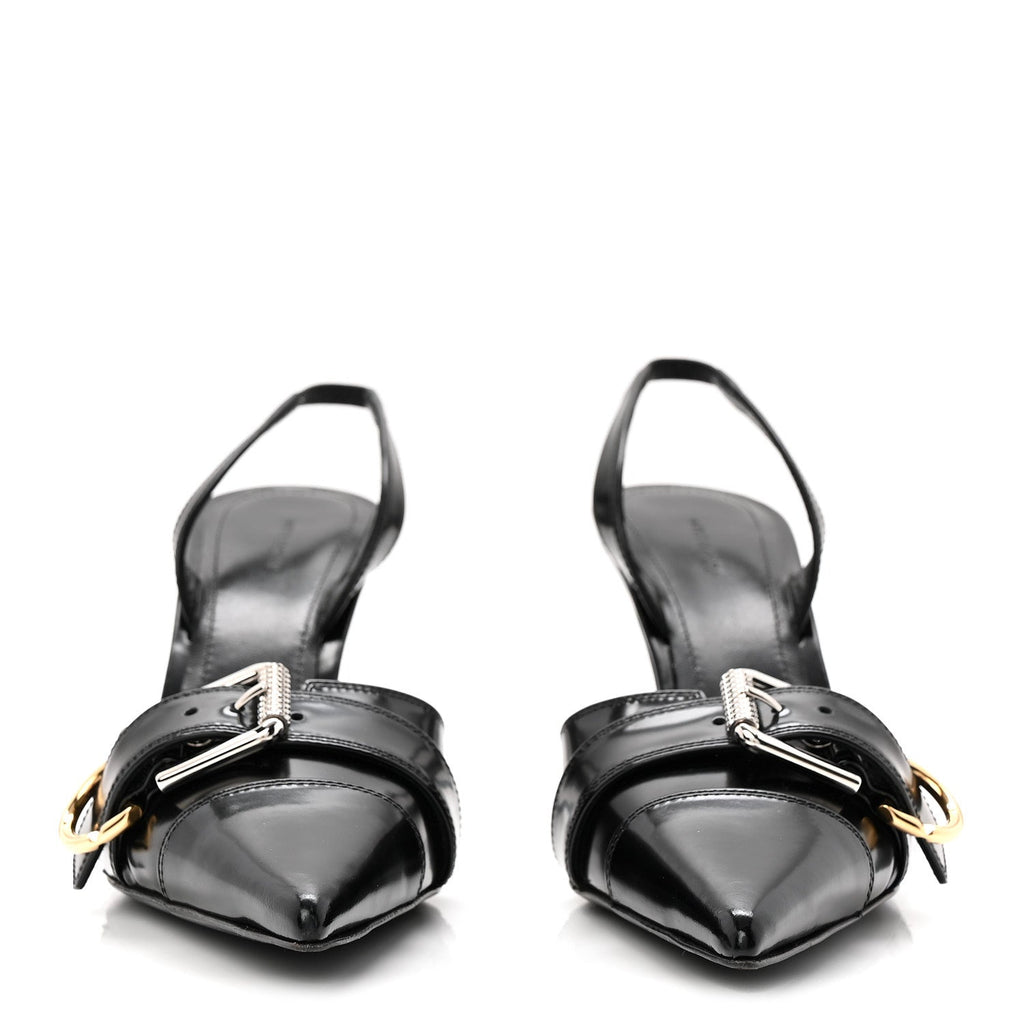 NAPPA VOYOU SLINGBACK 75MM SANDALS BLACK