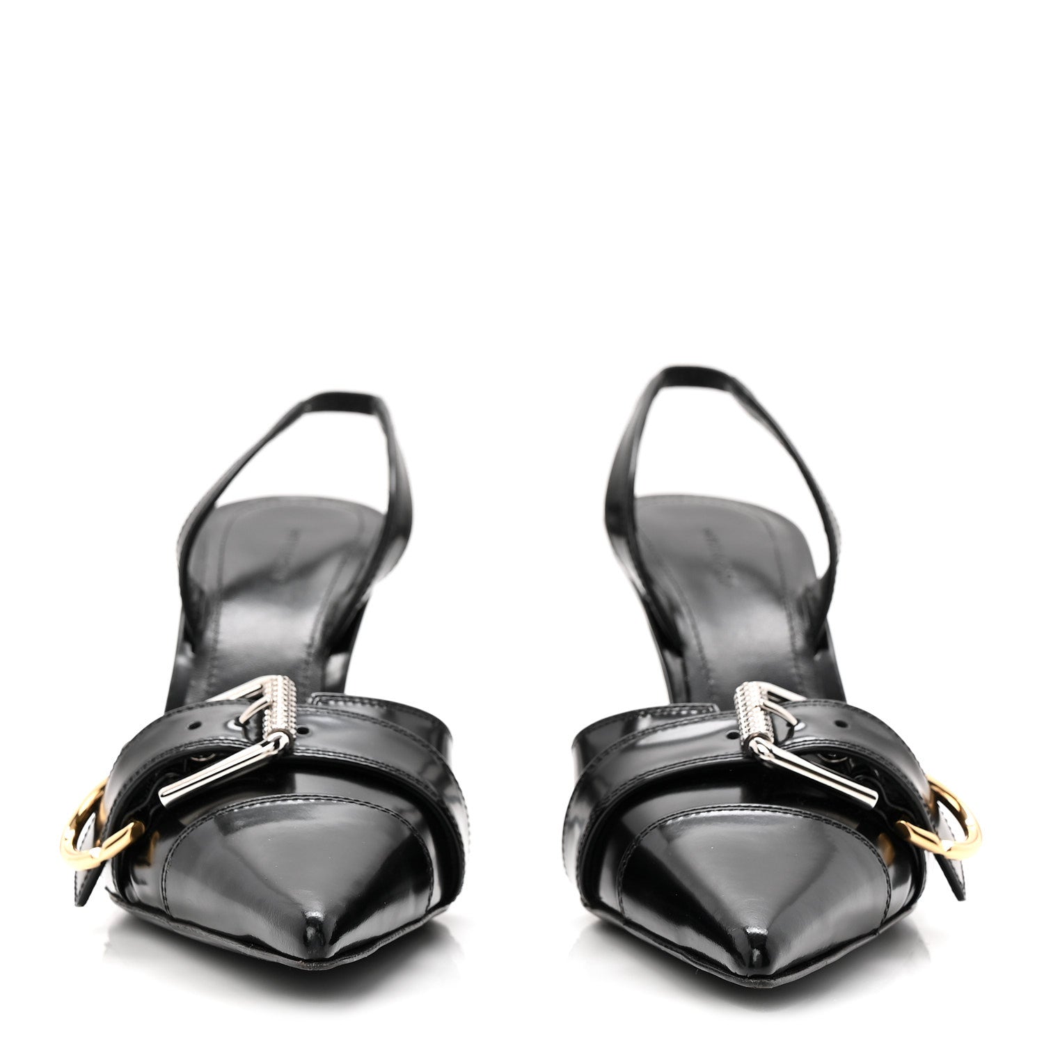 NAPPA VOYOU SLINGBACK 75MM SANDALS BLACK