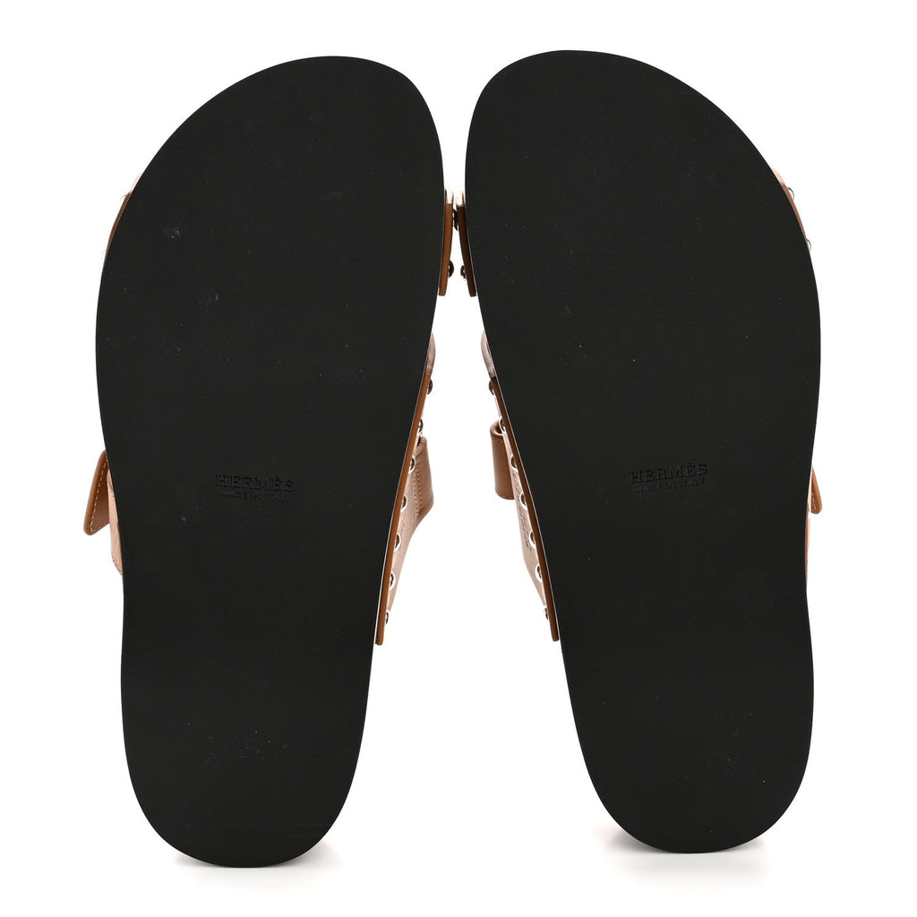 CALFSKIN WOMENS KOS CLOG NATUREL