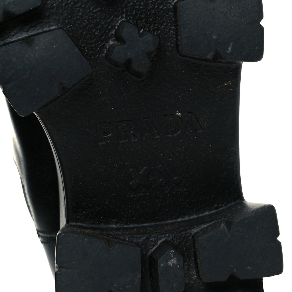 SPAZZOLATO ROIS MONOLITH CHELSEA 55MM TALL BOOTS BLACK