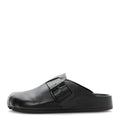 MATTE CALFSKIN SUNDAY MULES BLACK