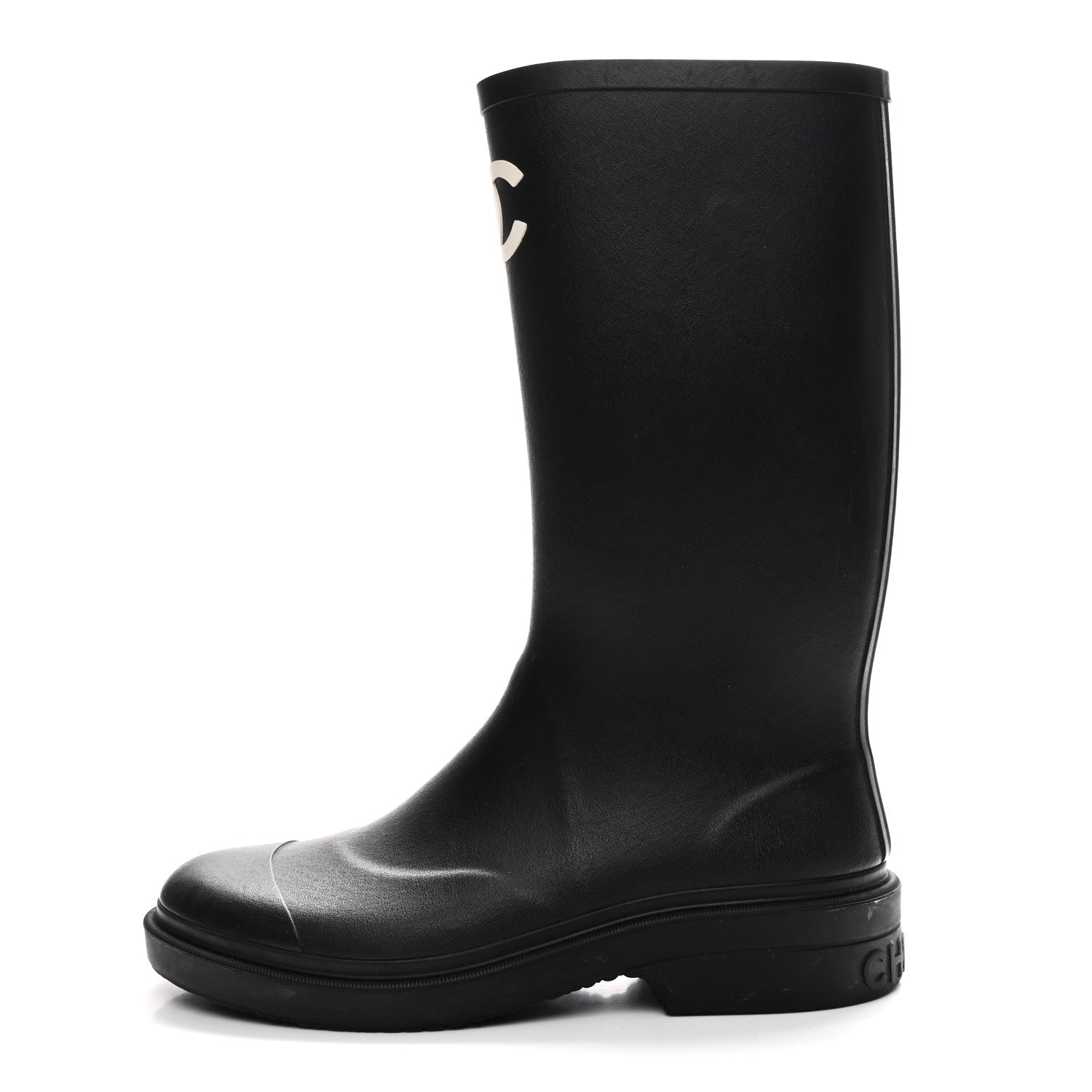 CAOUTCHOUK CC HIGH BOOTS BLACK